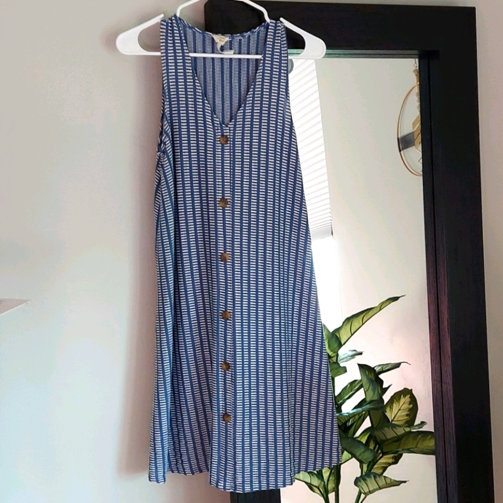 Button down summer dress